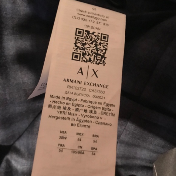 Men’s Armani Exchange Suit - Picture 3 of 3